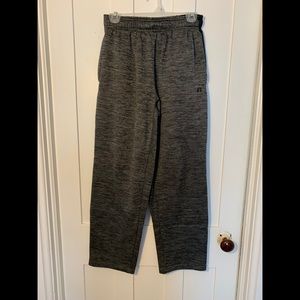 Grey and black sweatpants